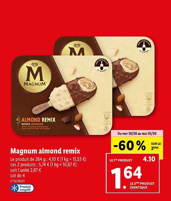 magnum almond remix