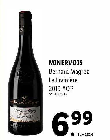minervois bernard magrez la livinière 2019 aop
