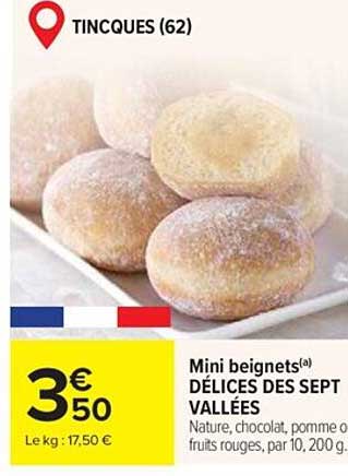 mini beignets délices des sept vallées