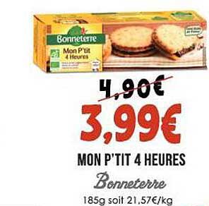 mon p'tit 4 heures bonneterre