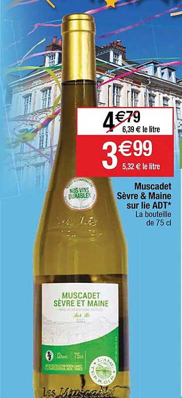 muscadet sèvre & maine sur lie adt