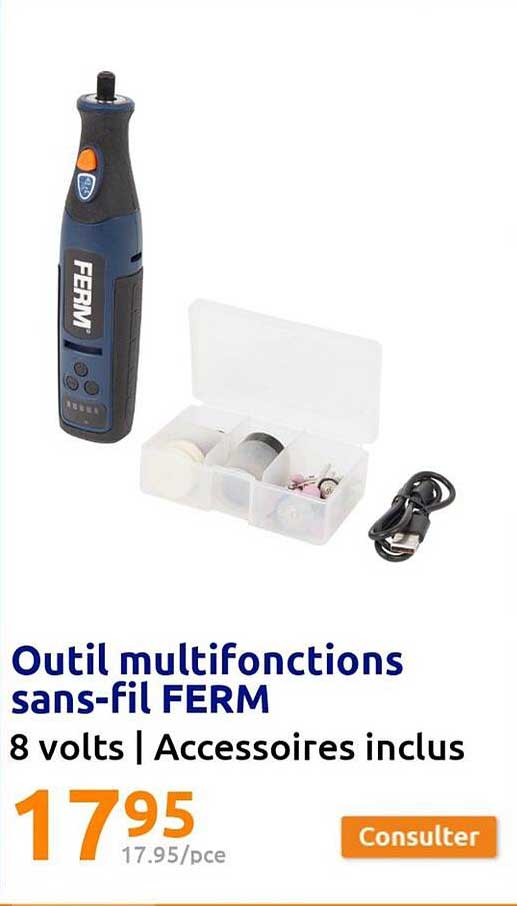 outil multifonctions sans-fil ferm