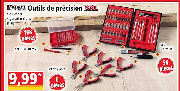 outils de précision xxl kraft werkzeuge