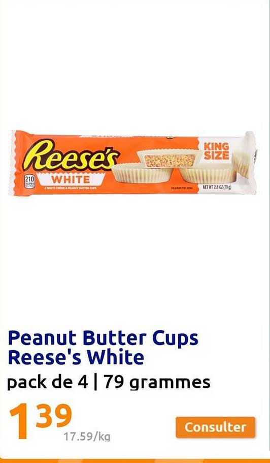 peanut butter cups reese's white