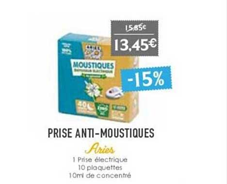 prise anti-moustiques aries
