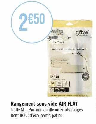 Rangement Sous Vide Air Flat 5five