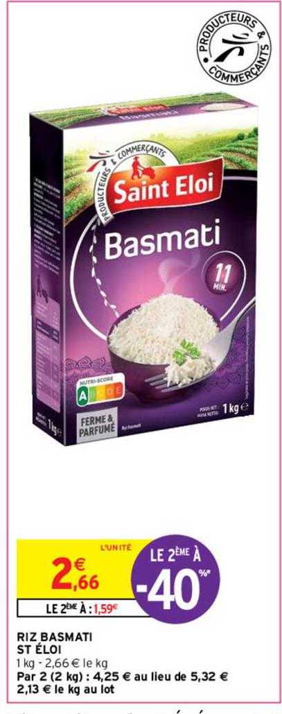 riz basmati st éloi