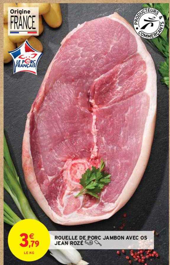 rouelle de porc jambon avec os jean rozé