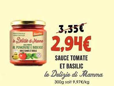 sauce tomate et basilic le delizie di mamma