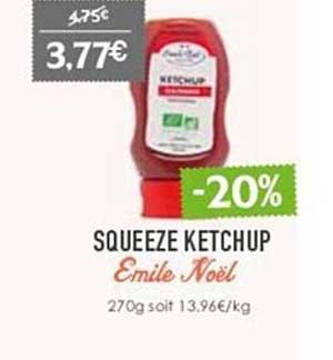 squeeze ketchup émile noël