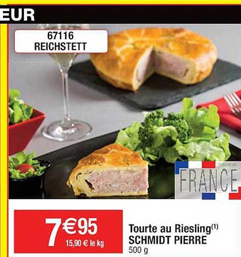 tourte au riesling schmidt pierre