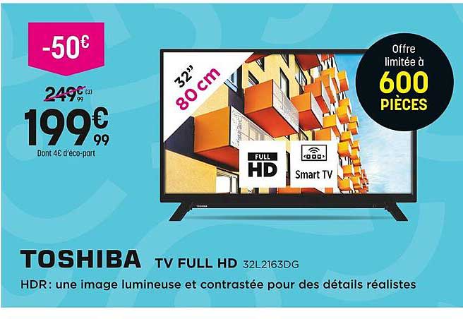 Tv Full Hd 32" 80 Cm Toshiba