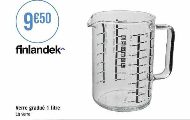 verre gradué 1 litre finlandek^