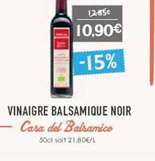 Vinaigre Balsamique Noir Casa Del Balsamico