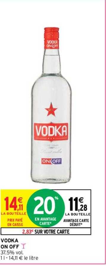 vodka on off