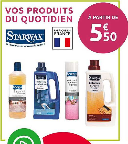 vos produits du quotidien starwax