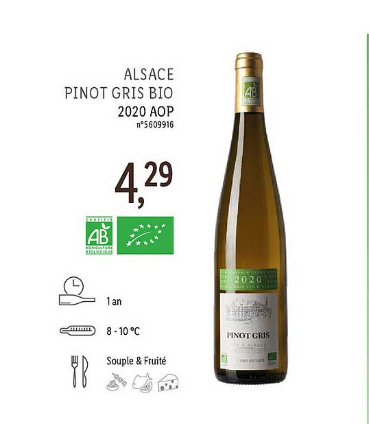 alsace pinot gris bio 2020 aop