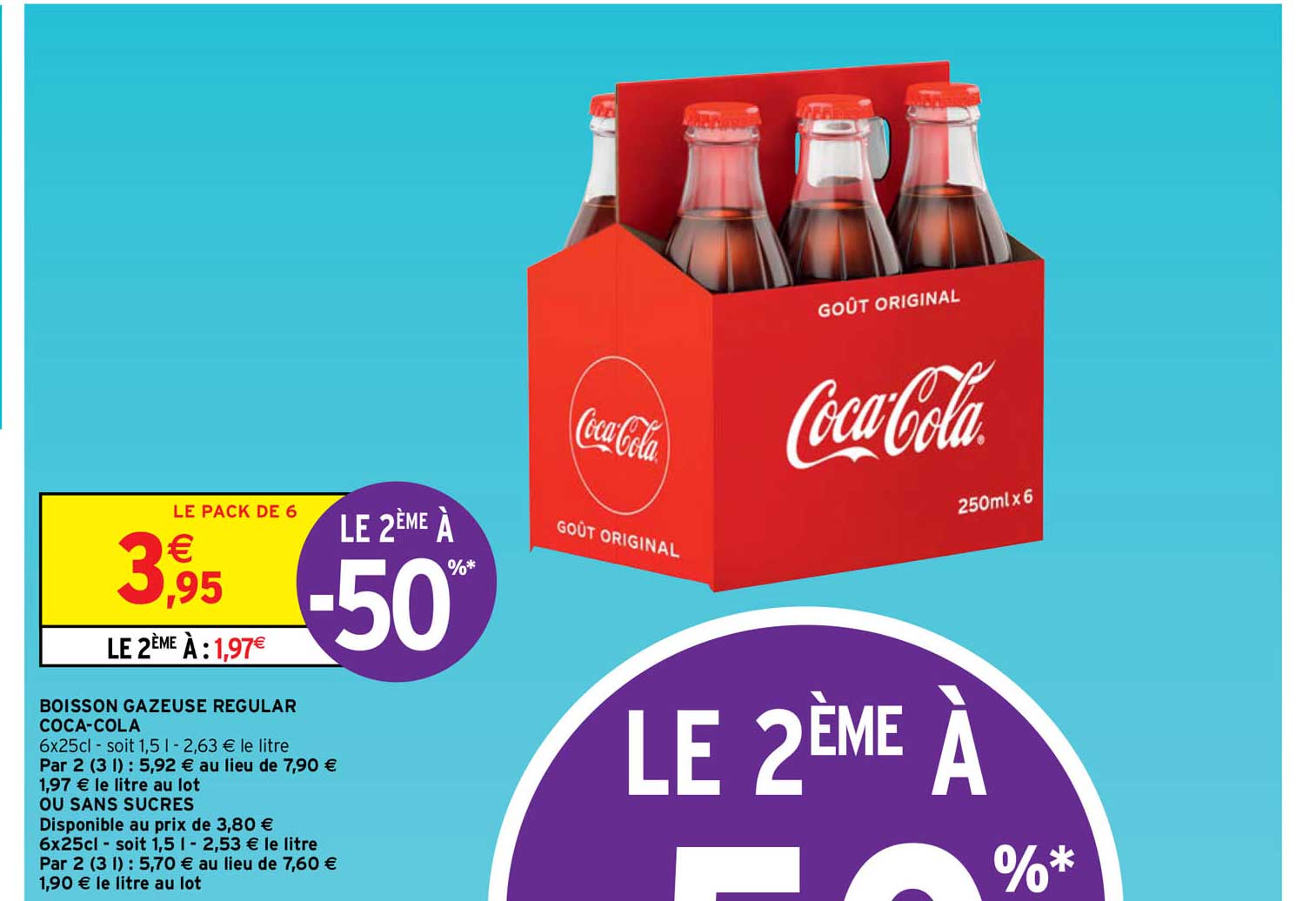 boisson gazeuse regular coca-cola