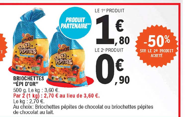 briochettes "épi d'or"