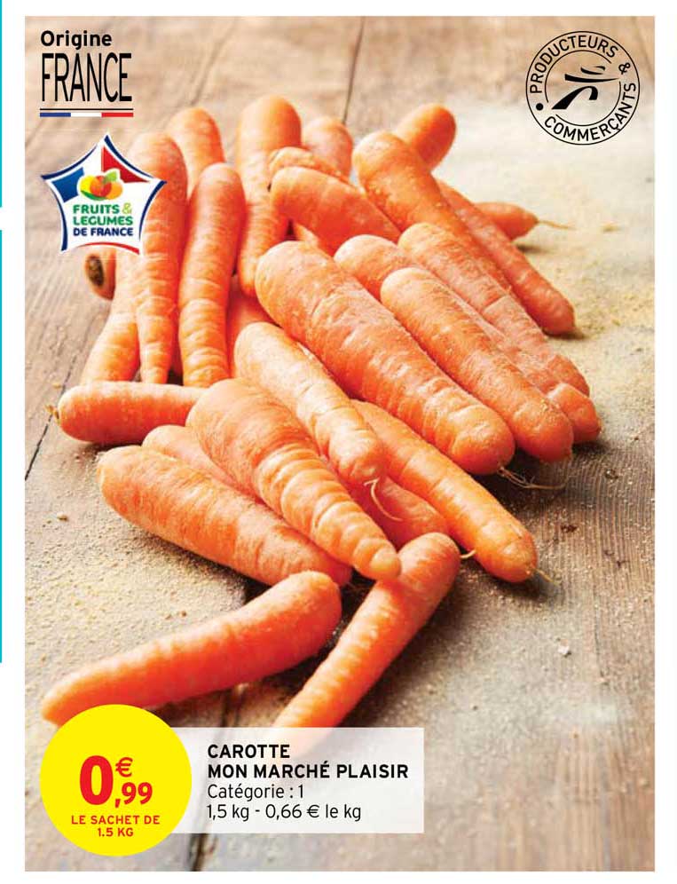 carotte mon marché plaisir