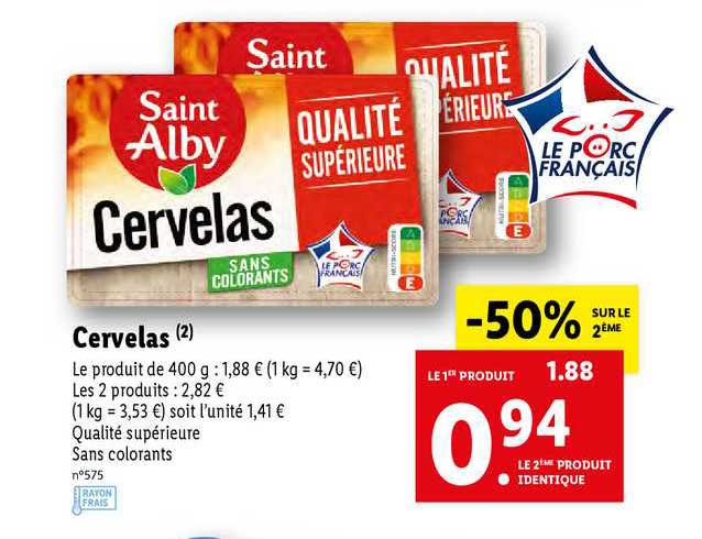 cervelas saint alby