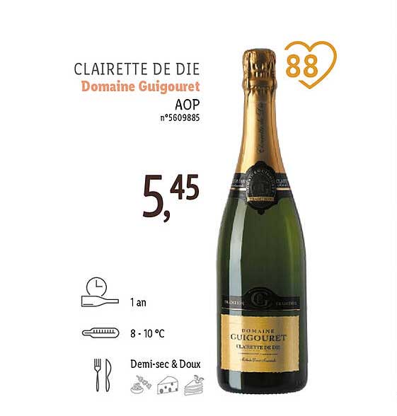 clairette de die domaine guigouret aop
