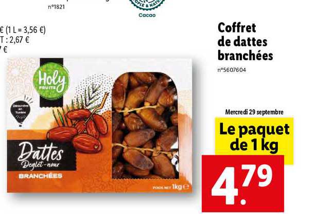 coffret de dattes branchées holy fruits