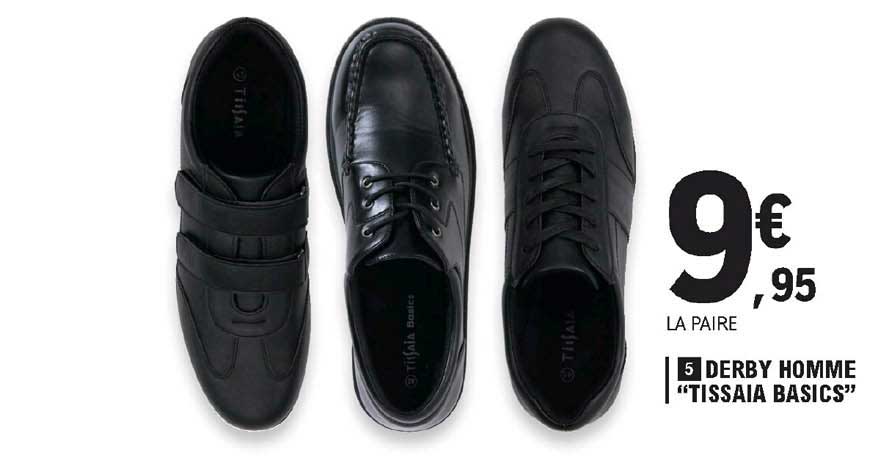 Derby Homme "tissaia Basics"