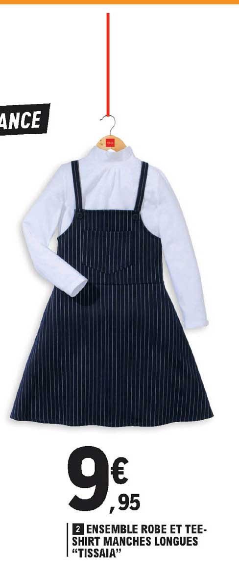 ensemble robe et tee-shirt manches longues "tissaia"