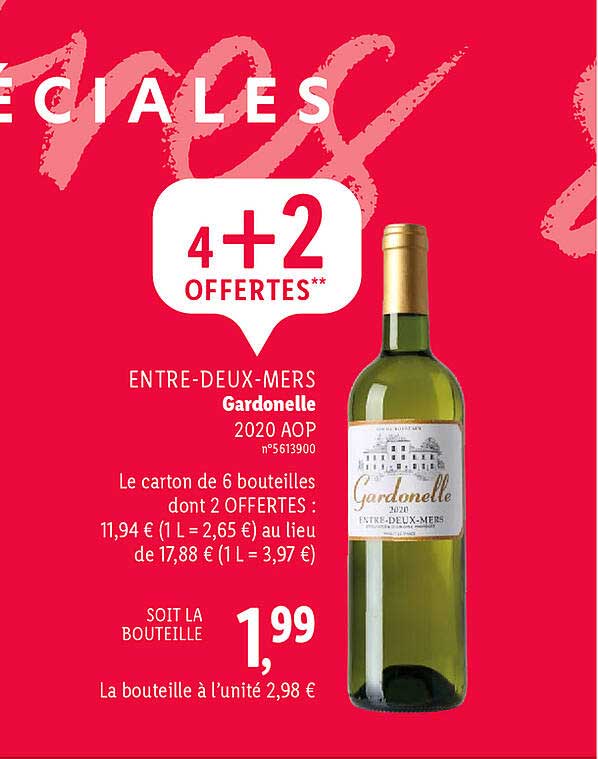 entre-deux-mers gardonelle 2020 aop