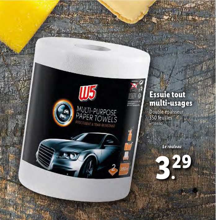 essuie tout multi-usages w5