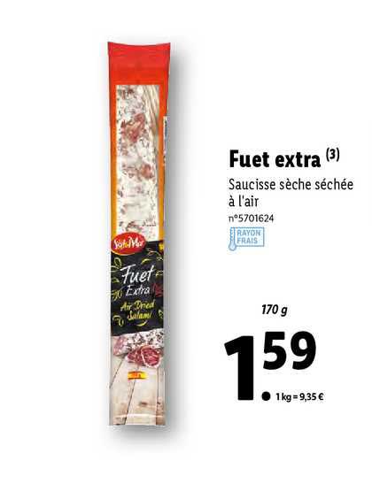 fuet extra sol & mar