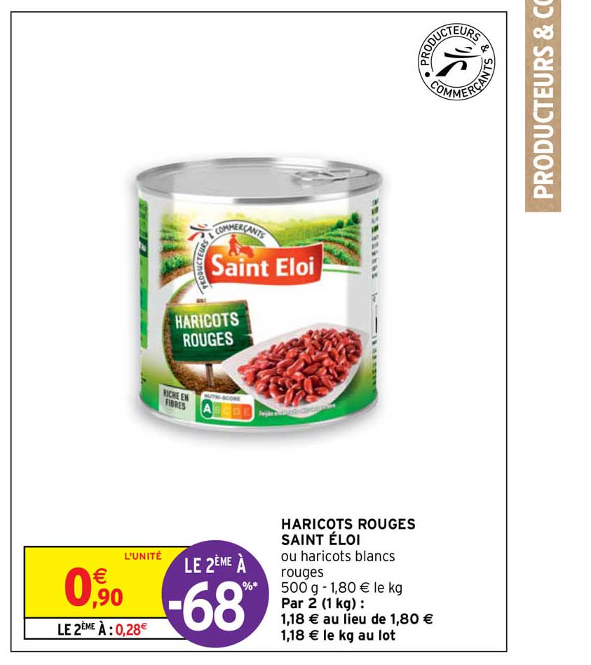 haricots rouges saint éloi