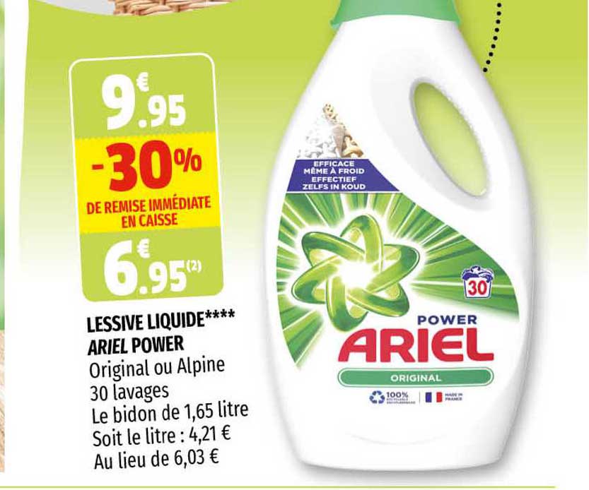 Lessive Liquide**** Ariel Power