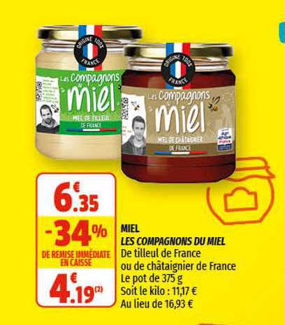 miel les compagnons du miel