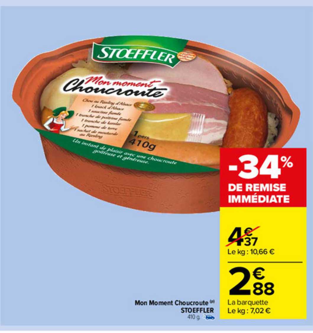 mon moment choucroute stoeffler