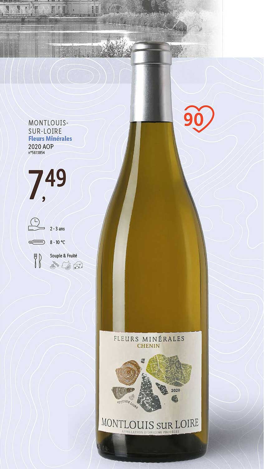 montlouis-sur-loire fleurs minérales 2020 aop