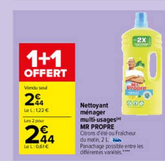 nettoyant ménager multi-usagers mr propre
