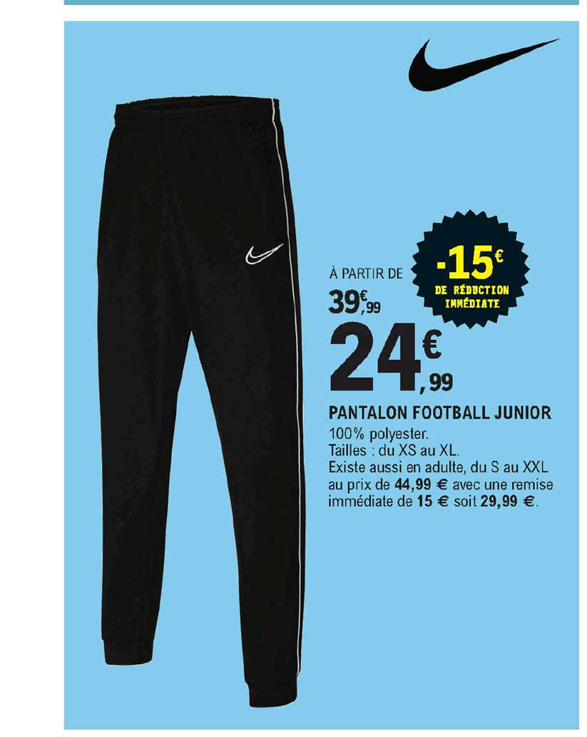 Pantalon Football Junior