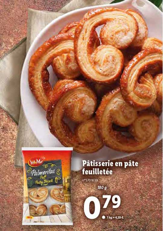 Pâtisserie En Pâte Feuilletée Sol & Mar