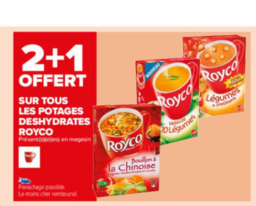 potages deshydrates royco
