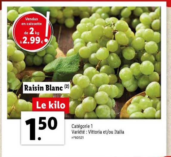 Raisin Blanc
