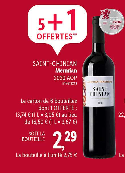 saint-chinian mermian 2020 aop