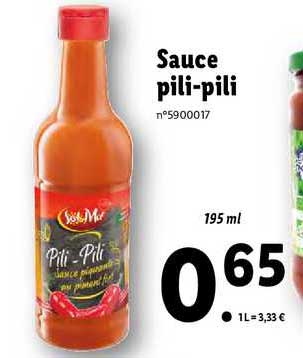 sauce pili-pili sol & mar