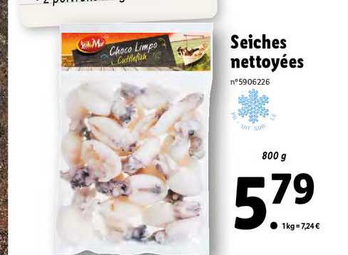 seiches nettoyées sol & mar