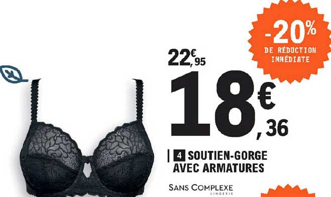 soutien-gorge avec armatures