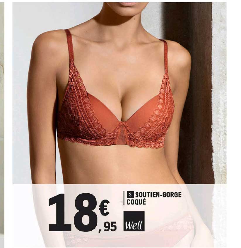 Soutien-gorge Coqué