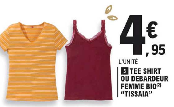 Tee-sirt Ou Débardeur Femme Bio "tissaia"