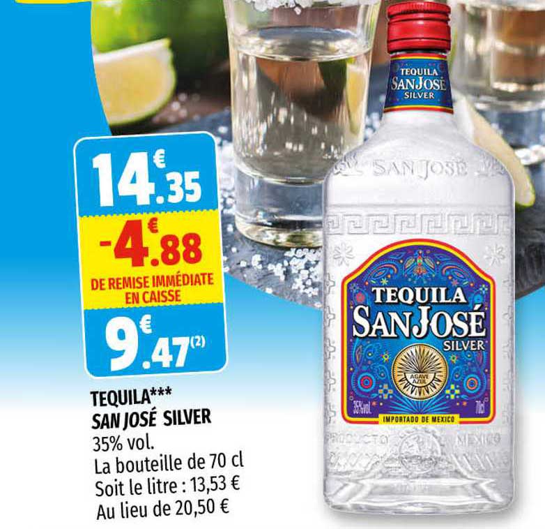 tequila*** san josé silver