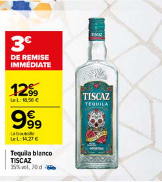 Tequila Blanco Tiscaz